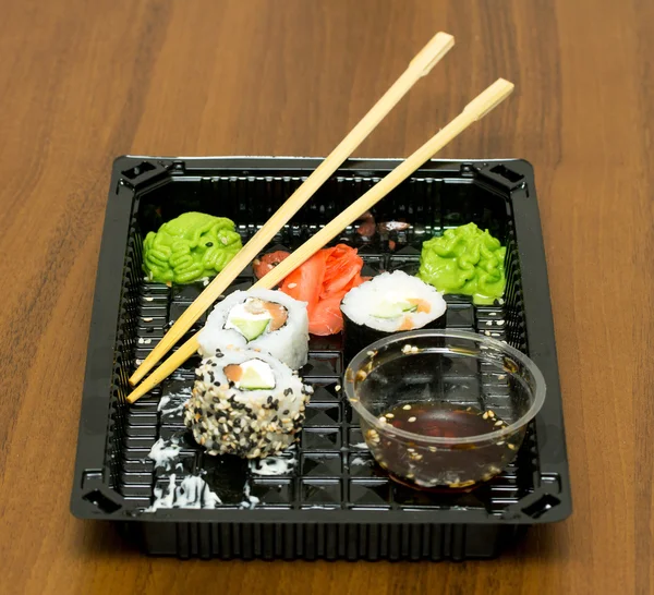 Суші, Японська кухня — стокове фото
