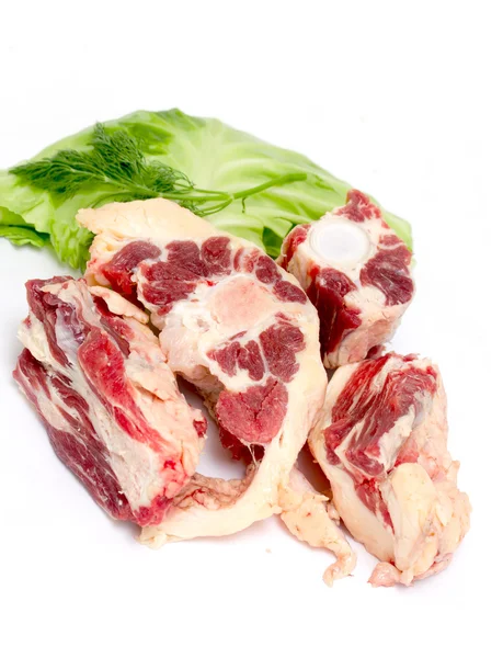 新鮮な肉牛肉の部分 — ストック写真