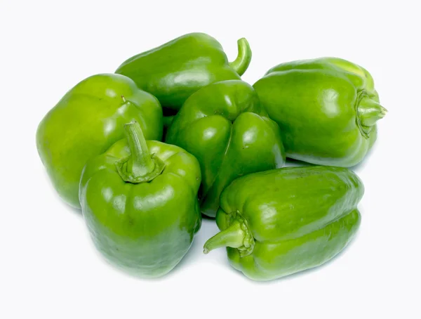 Groene paprika — Stockfoto