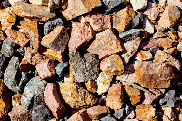 Stone gravel background — Stock Photo, Image