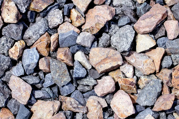 Cascalho de pedra de lastro — Fotografia de Stock