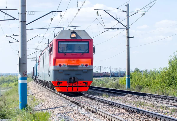 Güterzug — Stockfoto