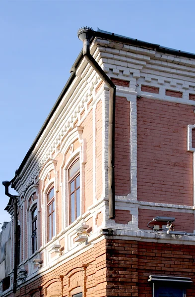 Red brick house — Stock Photo, Image