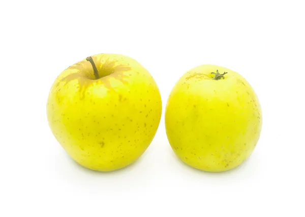 Olgun sarı elmalar — Stok fotoğraf