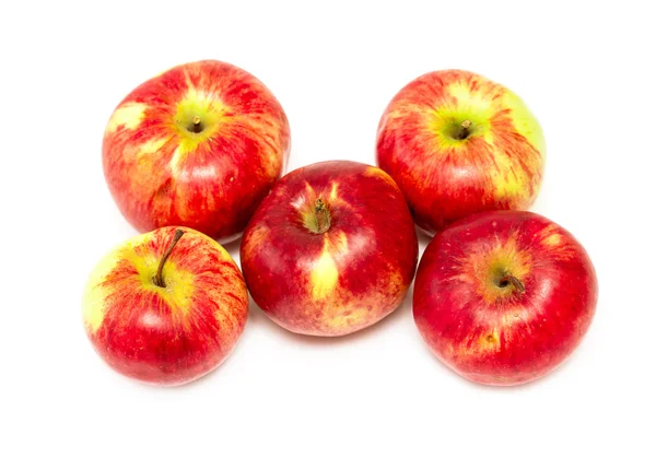 5 赤リンゴ — ストック写真