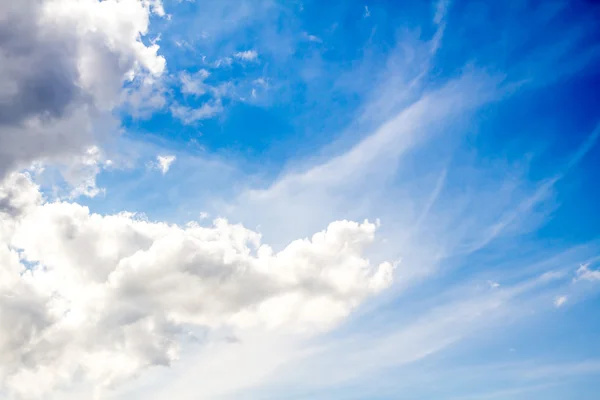 Blå himmel Moln — Stockfoto