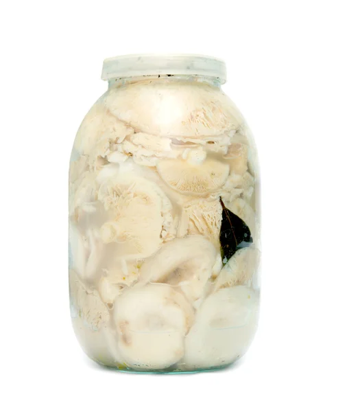 Pickled mushrooms — Stock Photo, Image