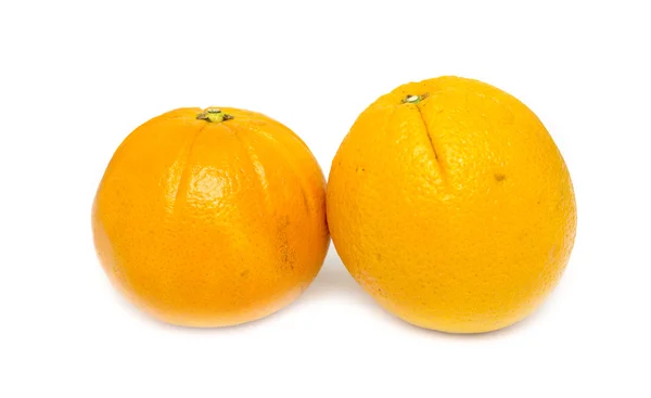 Dos naranjas maduras — Foto de Stock