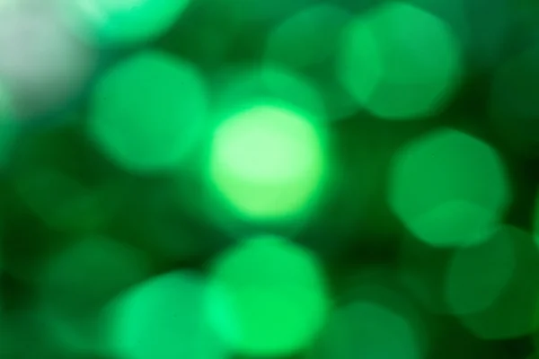 Sfondo verde Bokeh — Foto Stock