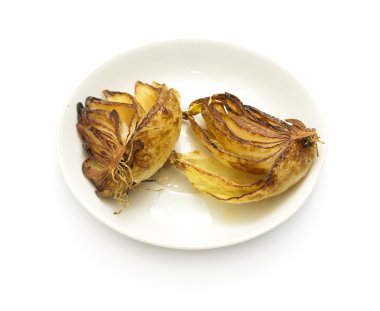 kızarmış soğan yağ ile