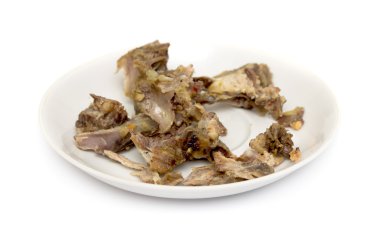 çekilen tavuk kemikleri