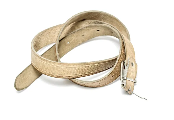 Old leather belt — Stock Photo, Image