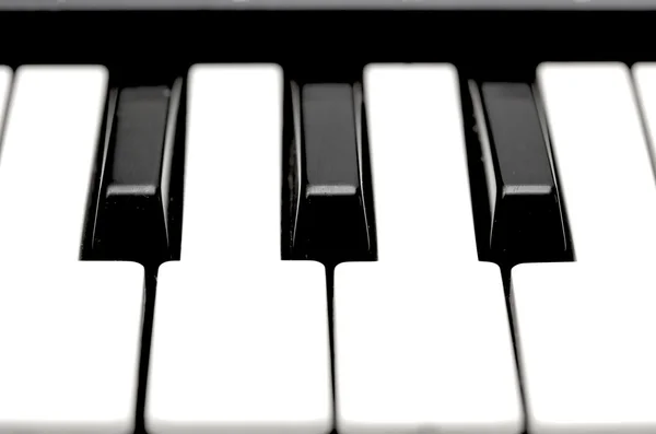 Teclado piano . — Fotografia de Stock