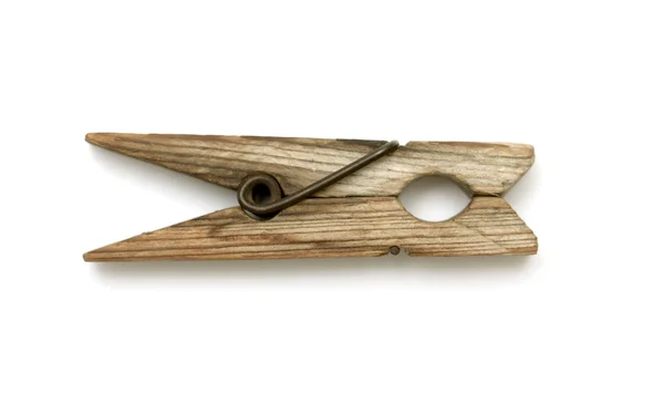 Old clothes-pin — Stock Photo, Image