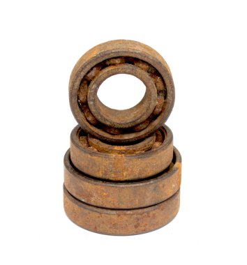 Eski ve paslı rulman