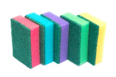 Bulaşıkları yıkamak için köpük sünger