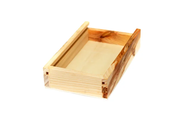 Pequeña caja de madera — Foto de Stock