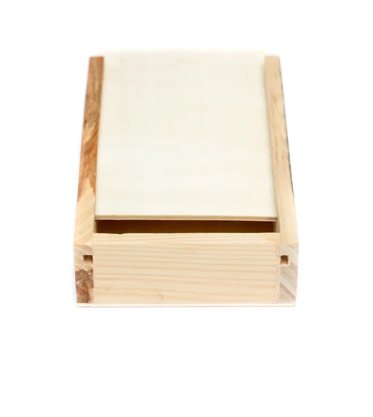 Kleine houten doos — Stockfoto