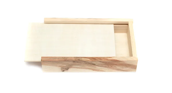 Pequeña caja de madera — Foto de Stock