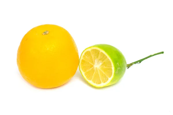 Citron och apelsin — Stockfoto