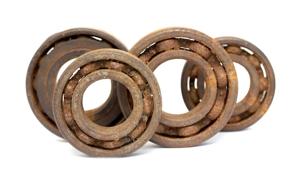 Old and rusty ball bearing — Stock Photo, Image