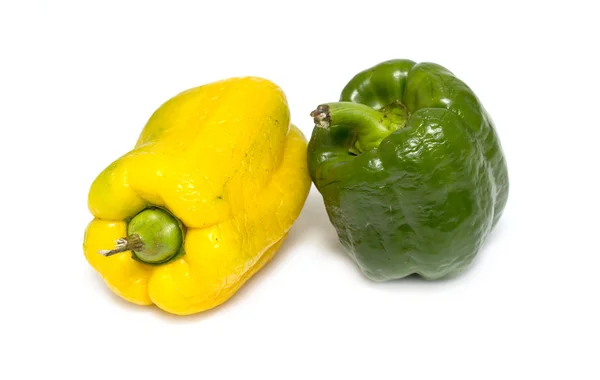 Gelber grüner Pfeffer — Stockfoto