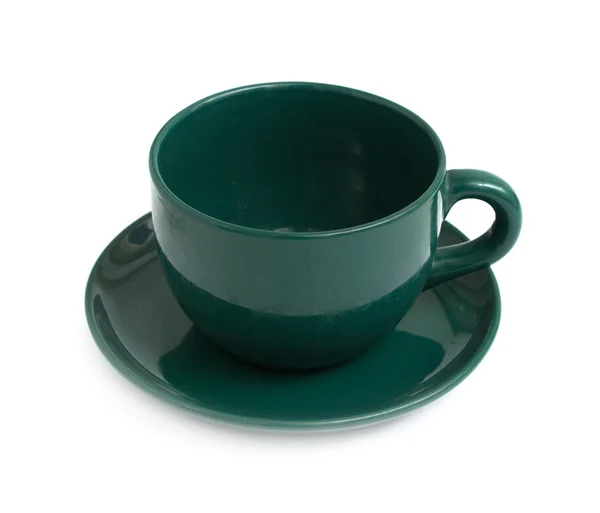 Saucer with a cup — Stock Photo, Image