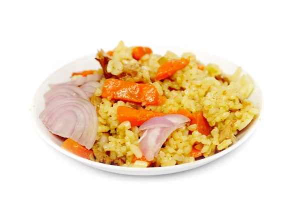 Pilaf. Cuisine orientale . — Photo