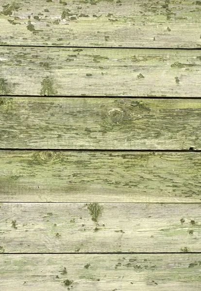 Verde viejos paneles de madera valla —  Fotos de Stock