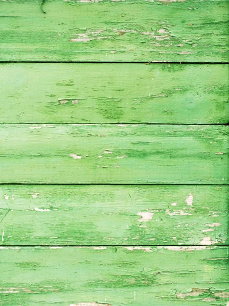 緑の古い木製のフェンス パネル — ストック写真