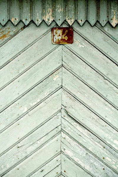 Alte hölzerne Zaunplatten — Stockfoto