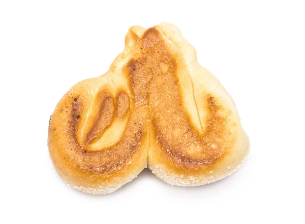 Bun heart — Stock Photo, Image