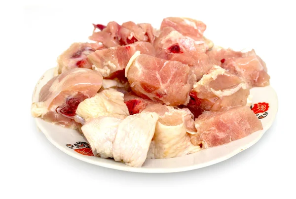 Сырое куриное мясо — стоковое фото