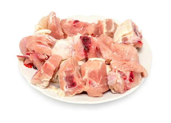 Carne di pollo cruda — Foto Stock