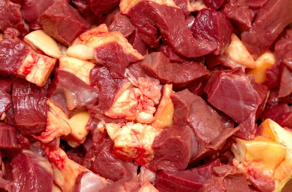 Fleischstücke — Stockfoto