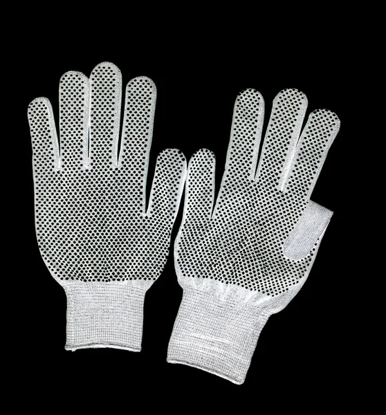 Beyaz işçi eldiven — Stok fotoğraf