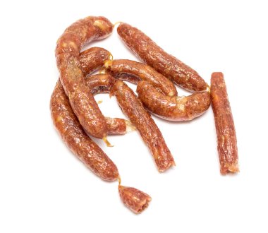 lezzetli tütsülenmiş sosis