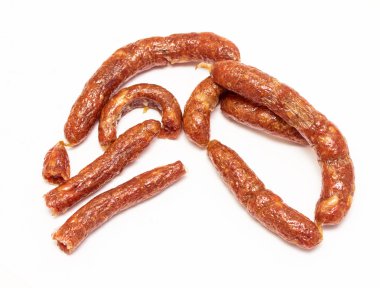 lezzetli tütsülenmiş sosis