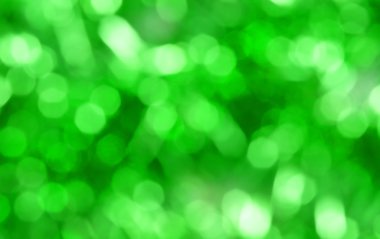 Yeşil bokeh arka plan