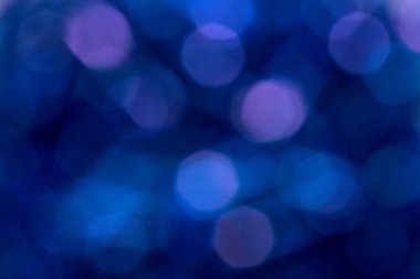 Mavi bokeh arkaplanı