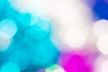 pembe, beyaz ve mavi bokeh arka plan