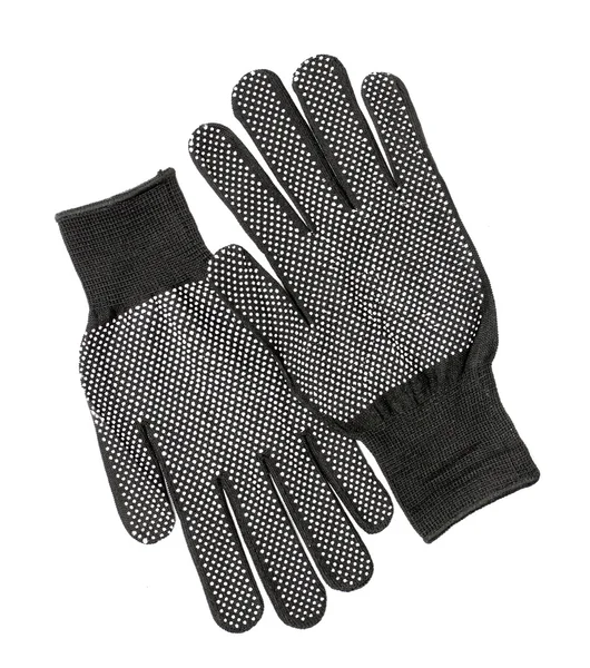 Svarta handskar — Stockfoto