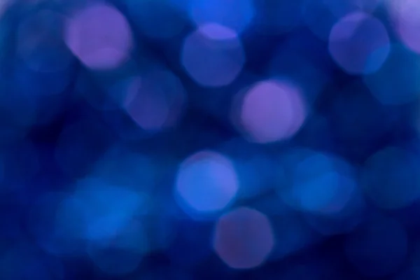 Blauer Bokeh-Hintergrund — Stockfoto