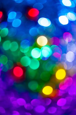 parti ışık renkli bokeh