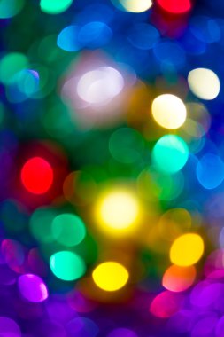 parti ışık renkli bokeh