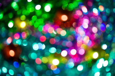 parti ışık renkli bokeh