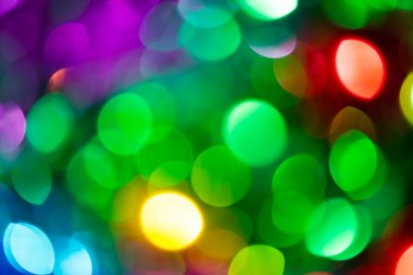 parti ışık renkli bokeh