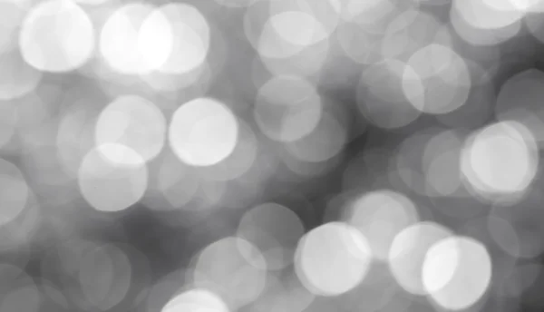 Black and white bokeh background — Stock Photo, Image