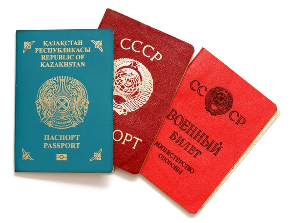 Kazakhstan documents de passeport — Photo