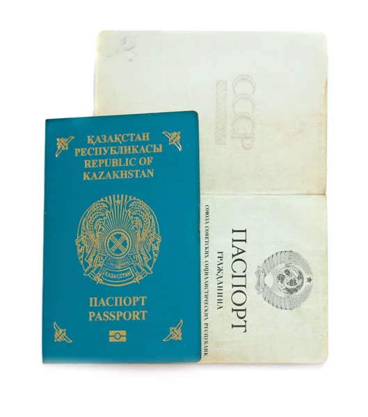 Documenti di passaporto del Kazakistan — Foto Stock